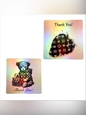 Thank You Stickers Set of 100